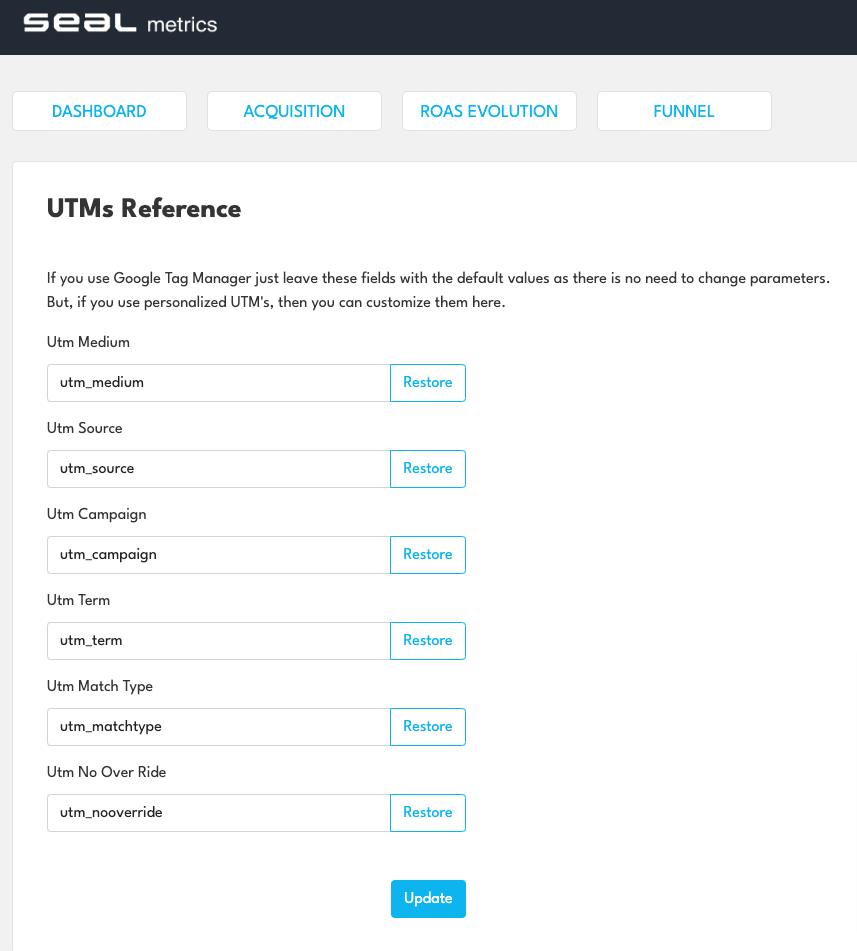 UTMs Reference Configuration 2